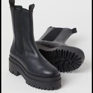 Platform Chelsea Boots